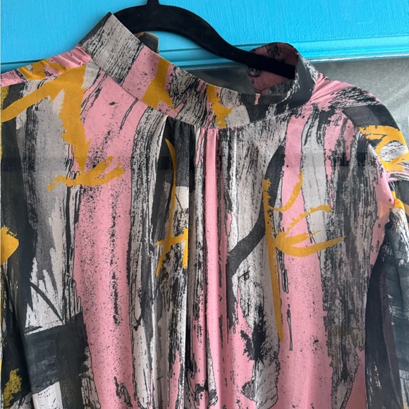 Colorful Abstract Patterned Dress - Picture 4 of 5